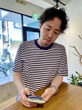 ダンボ(DUMBO) メンズセンターパート/カール/ウェーブ