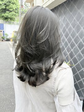 ティエラ 原宿 表参道(Tierra) 原宿表参道Tierra 旬なレイヤーたっぷり!オリーブグレージュ*