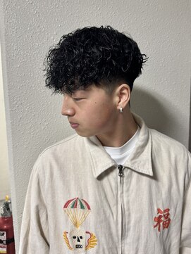 メゾンフォーメン 心斎橋店(Maison for men) バロックパーマ@midori_maison