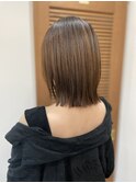 髪質改善ミディアムボブ