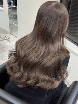 ペレ 梅田(PELE) くびれヘア/アプリコットオレンジ/夏のヘアアレンジ/梅田