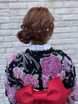 ハウス(HAUS.) 浴衣に合うアップスタイル