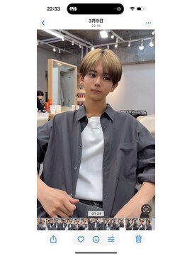 ナチュラル 渋谷(NATURAL) フェザーパーマ/スパイキーショート/サーフカール[メンズ/渋谷]