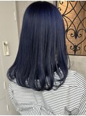 アプリコットオレンジくびれヘアハイライトカラー熊本