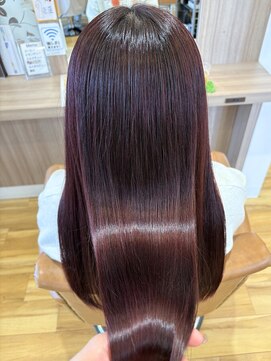 シノヤ 米沢春日店(Shinoya) トステアカラー/ロング/艶感/艶髪/絹髪/透明感