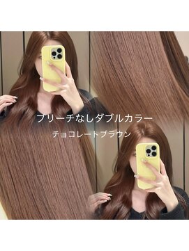 リッカ(LICCA) (licca内堀)韓国×ブラウンカラー×髪質改善×水素