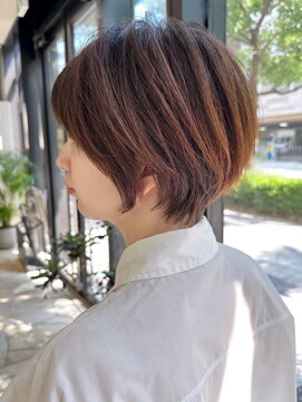 ジアン バイ ミルボン 西宮ガーデンズプラス(GIEN by milbon) マッシュショート/コンパクトショート/アッシュブラウン