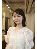 20代30代40代グレージュイメチェン小顔レイヤーボブ