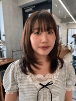 ナル(nalu.)&nbsp;レイヤーカット/顔まわりレイヤー/ミディアムレイヤー