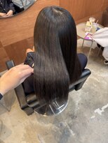 チャプター 問屋町(chapter)&nbsp;透明感ケアカラーアッシュグレージュ髪質改善トリートメント韓国