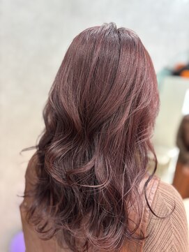 ジーナ 札幌(Zina) 髪質改善＊ピンクラベンダーレイヤー＊美髪【Zina札幌】