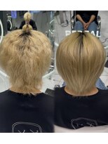 レディアル 渋谷(REDEAL)&nbsp;ブリーチ縮毛矯正