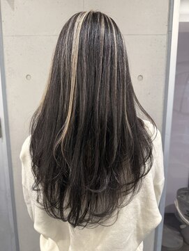 レイヤーカット×セクションカラー