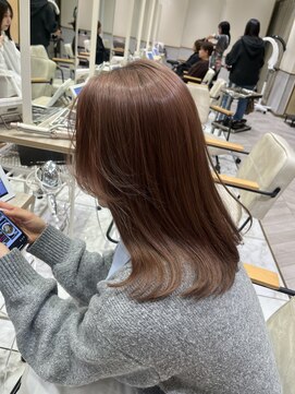 ゼスト フィーノ(ZEST fino) 【平林鼓】髪質改善×ピンクベージュ