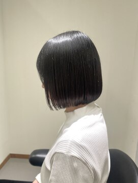 クリック(Click) 着物ヘア/大人ガーリー/ダークアッシュ/似合わせカット/小倉