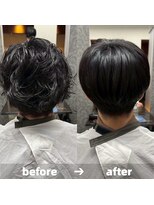 エノア 青山(ENORE) メンズ縮毛矯正/曲がる縮毛矯正/メンズ髪質改善/メンズカット