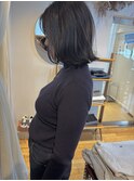 [kichi.] グレージュ×ほんのりレイヤーボブ