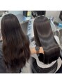 コア 梅田(Core) 酸性縮毛矯正Before→after