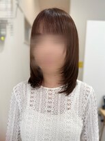 ジャミン 長嶺店(Jammin.) 透け感ブラウンの大人レイヤー