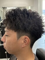 レボ 神宮寺店(Revo) 金沢メンズパーマ。スパイキーショート ピンパーマ