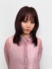 【リョウガ限定】《新規》満足度No.1☆骨格カット+ナチュラル美肌カラー