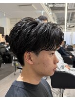 become men's hair 名駅EAST【10月3日 NEW OPEN(予定)】 毛流れセンターパート/ニュアンスパーマ/フェザーパーマ/名駅