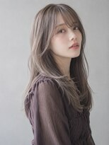 トリニティ(trinity)&nbsp;ブリーチ×髪質改善 アッシュグレー レイヤーカット【豊見城】