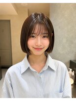 サンド 池袋 2nd(sand)&nbsp;ミニボブ/地毛風縮毛矯正/縮毛矯正
