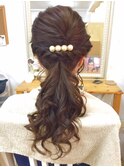【ZEN横浜関内】ルーズなポニーテール風アップスタイル