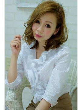 クレア ヘアー アーバン 本店(CREA hair urban) フェミニンベージュ