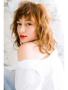 ミンクス 青山店(MINX) 【MINX清水】外国人風ウェーブ×愛されミディアムヘア