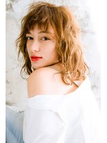 ミンクス 青山店(MINX) 【MINX清水】外国人風ウェーブ×愛されミディアムヘア