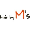 ヘアバイ エムズ(hair by M's)のお店ロゴ