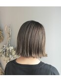 clan<似合わせカットのヴェールウェーブショートブルージュ>