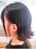 【リアルサロンワーク】外はねボブ×インナーカラー【Ripple】