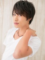 モッズヘア メン 上尾東口店(mod's hair men) ≪mod's men≫重めバングの目力UPショートB