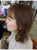 ミルクティーブラウン
