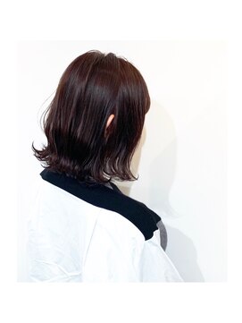 ラ モンターニュ ヘアー(La.montagne hair) モテ☆リラックスセミディstyle♪