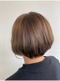 ハイライト×ショートボブ