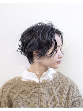 ルプラ ガーデン(le-pla garden) ハンサムショート#ケアパーマ#ショート#ボブ#豊橋#豊川#田原