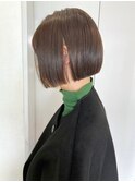 オリーブブラウンボブ_チェリーブラウンフェミニン_ba363384