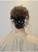 ウエディングヘアアレンジ◎シニヨン