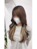 ハイエクステンション 京都駅前店(Hi-Extension) ハイライト×レイヤーカット▼miho017