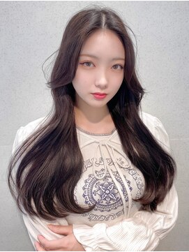 ユーフォリア 渋谷グランデ(Euphoria SHIBUYA GRANDE) 韓国風 髪質改善 ツヤ髪 デザインカラー くびれ巻き