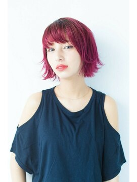 ニコ(NiCO) 【NiCO 八戸】個性的 丸みショート ルーズ 大人ボブ ♪