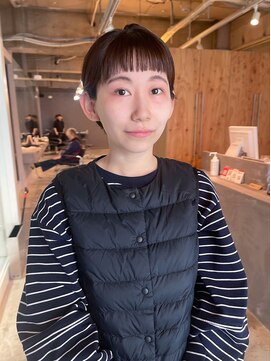 イトシテ オン眉ショート★【本多身和子】