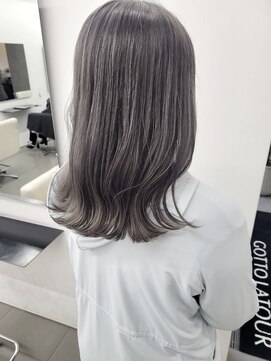 ゴットラトゥール(GOTTO LATOUR) 透明感カラー☆ケアブリーチ/グレージュ/アッシュ/くすみカラー