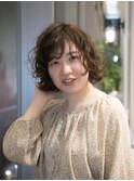 ショートパーマ/ウルフパーマ/ウェーブパーマ／ポイントパーマ