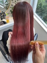 トランス(TRUNS)&nbsp;カット＋ケアカラー＋髪質改善ULTOWAトリートメント