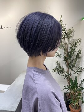 ユニ 江坂(Uni.) ラベンダー　丸みショート